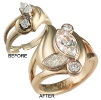 before and after jewelry repair