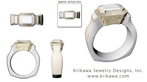 custom ring rendering