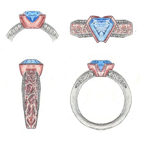 Custom Ring Sketch