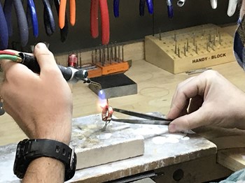forging your own wedding band