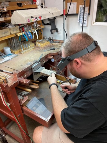 forging your own wedding ring workshop