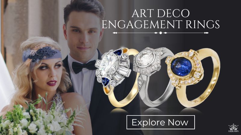 Art Deco Engagement Rings