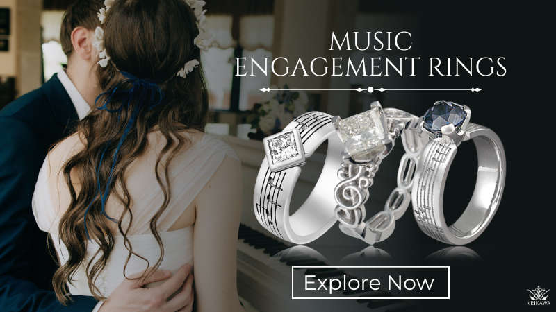 Music Engagement Rings