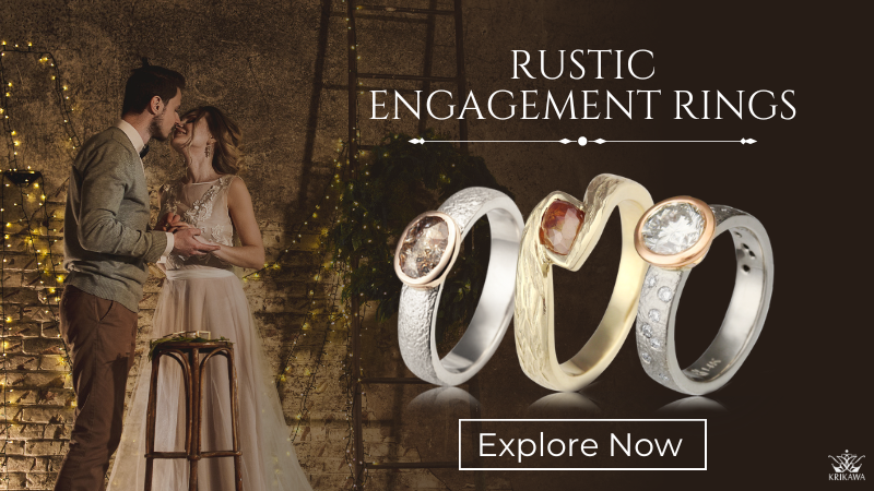 Rustic Engagement Rings