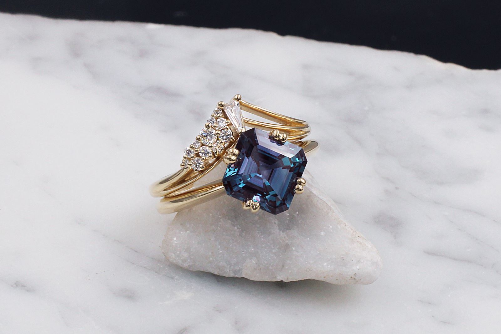 Alexandrite Engagement Rings | About Alexandrites