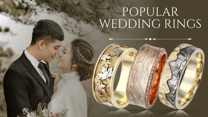 Unique Wedding Rings - Unique Wedding Bands for Men & Women