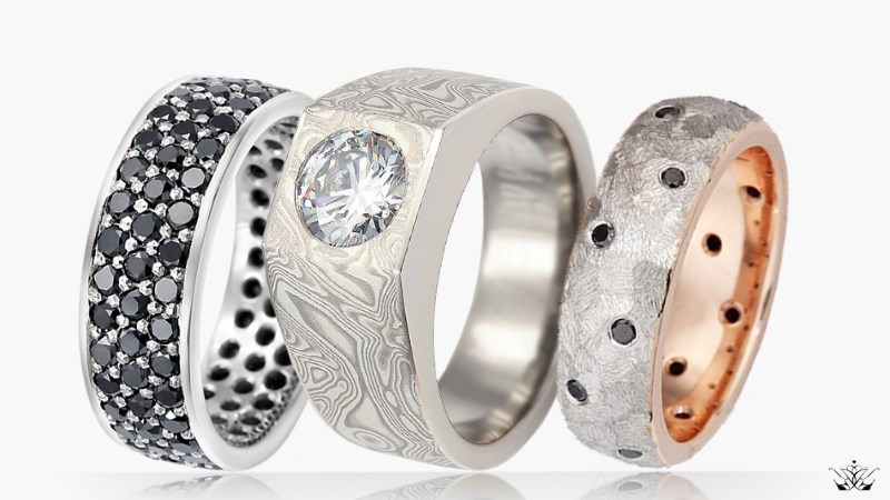 Men's Diamond Wedding Rings