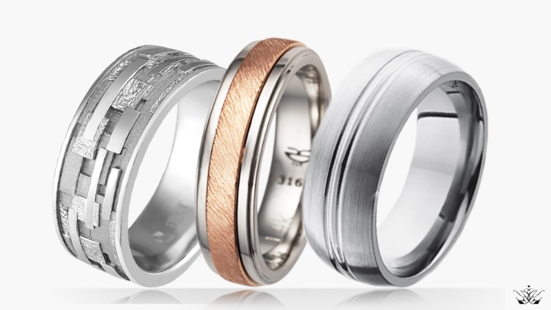 Men's Modern Wedding Rings