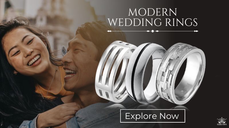Men's Modern Wedding Rings