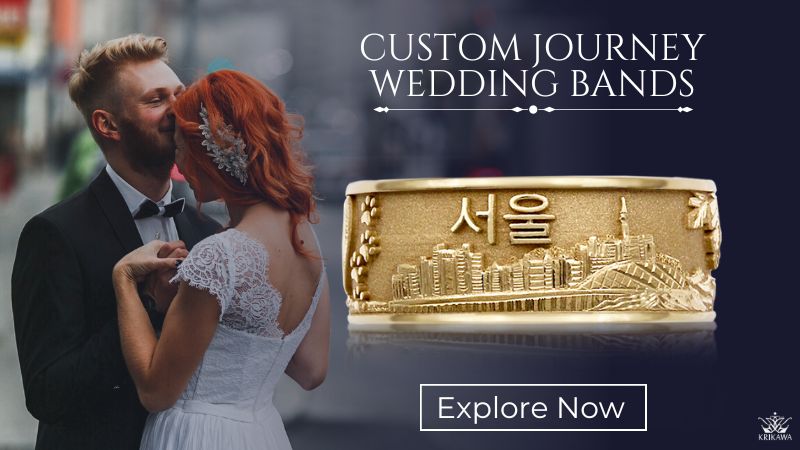 Custom Journey Wedding Bands