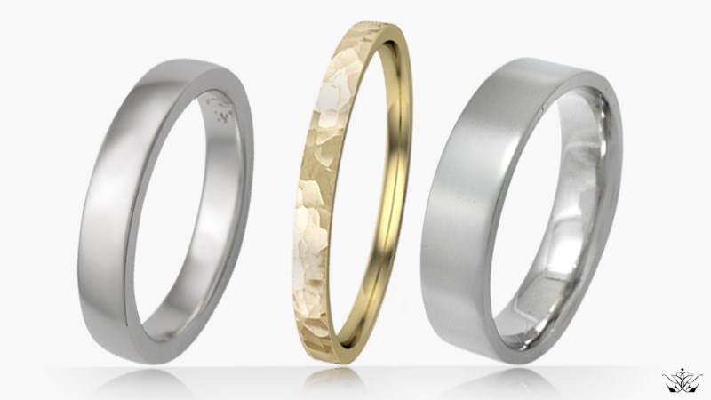 Plain Wedding Band Collection