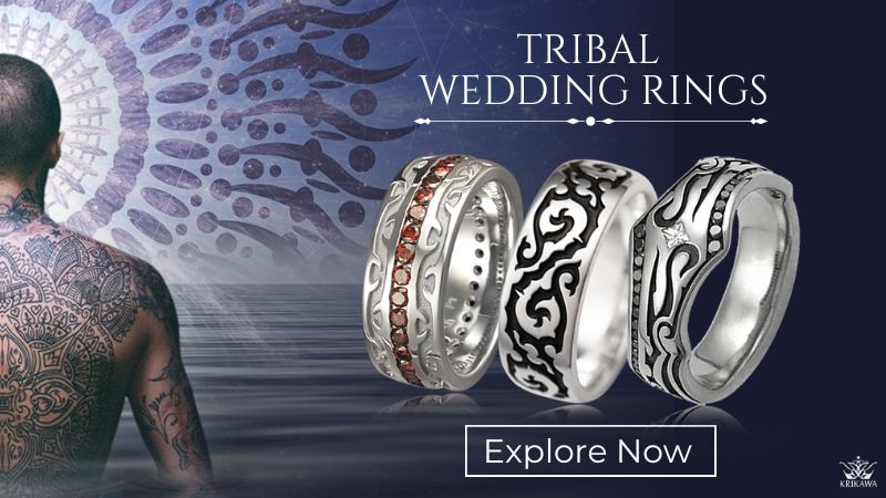 Tribal Wedding Ring