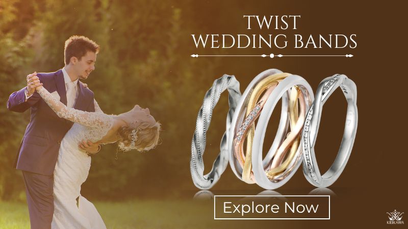 Twist Wedding Bands