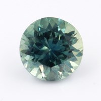 0.87ct Round Montana Sapphire