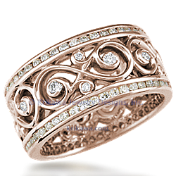 DDOI with 14k Rose Center and Rails