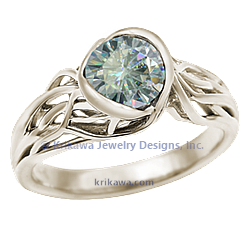 ETBB 14Nat White Seafoam Moissanite