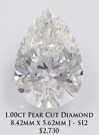 Pear Cut Diamond