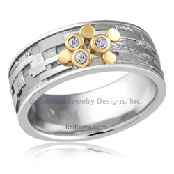 KWB3 plat with KWB1 18k yellow bezels