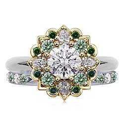 MANE- Alternating White/Pine WB