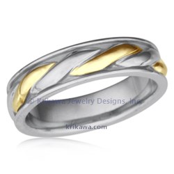 TWMB platinum & 18k yellow gold