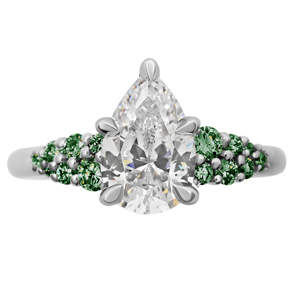 Snowdrift Lite with Snowdrift Band and Green Diamonds