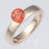 1.19ct Padparadscha Round