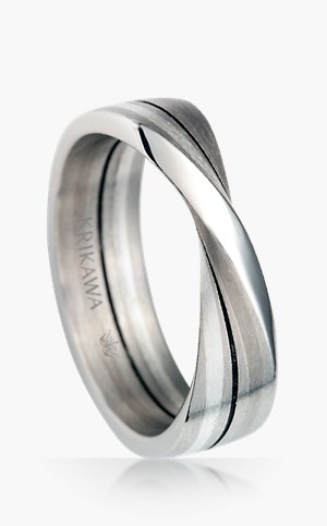 Men S Rings Unique Unusual Cool Mobius Strip Wedding Band