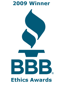 Better Business Bureau Ethics Award 2009