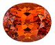 Spessartite orange garnet