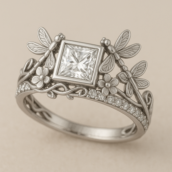 how to make my AI engagement ring design