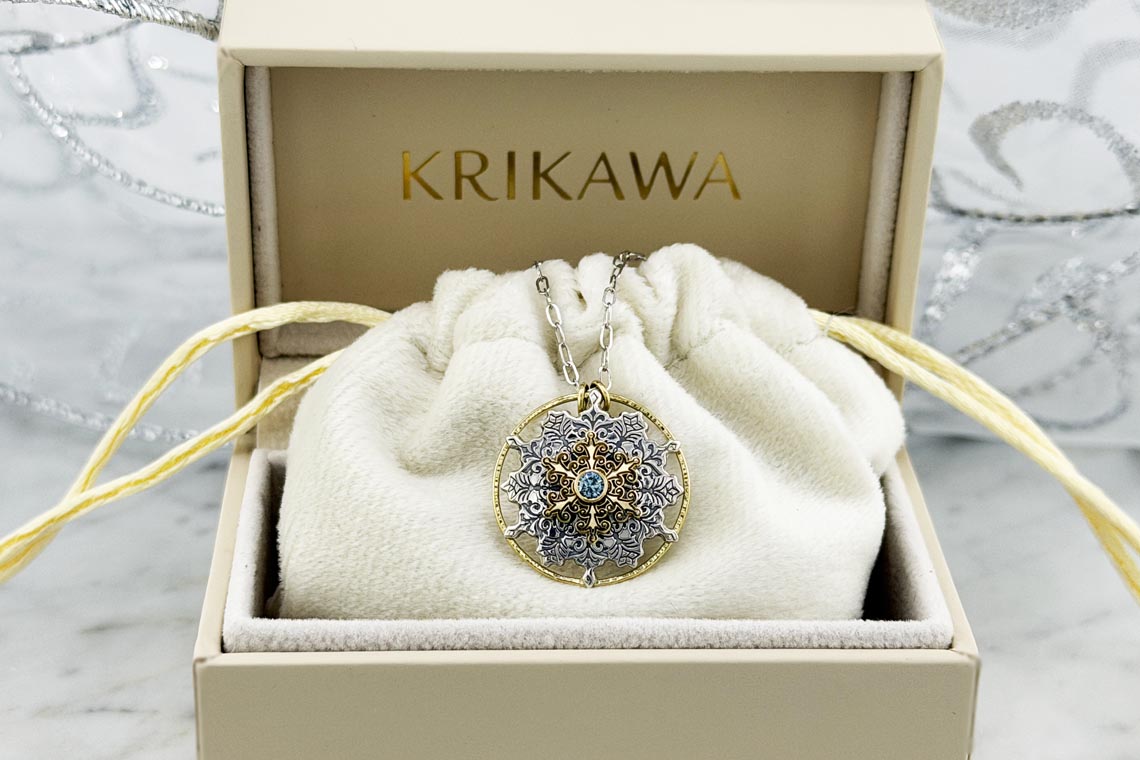 exclusive limited edition snowflake pendant