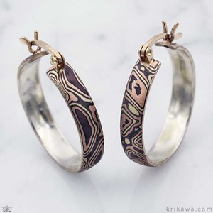 mokume hoops