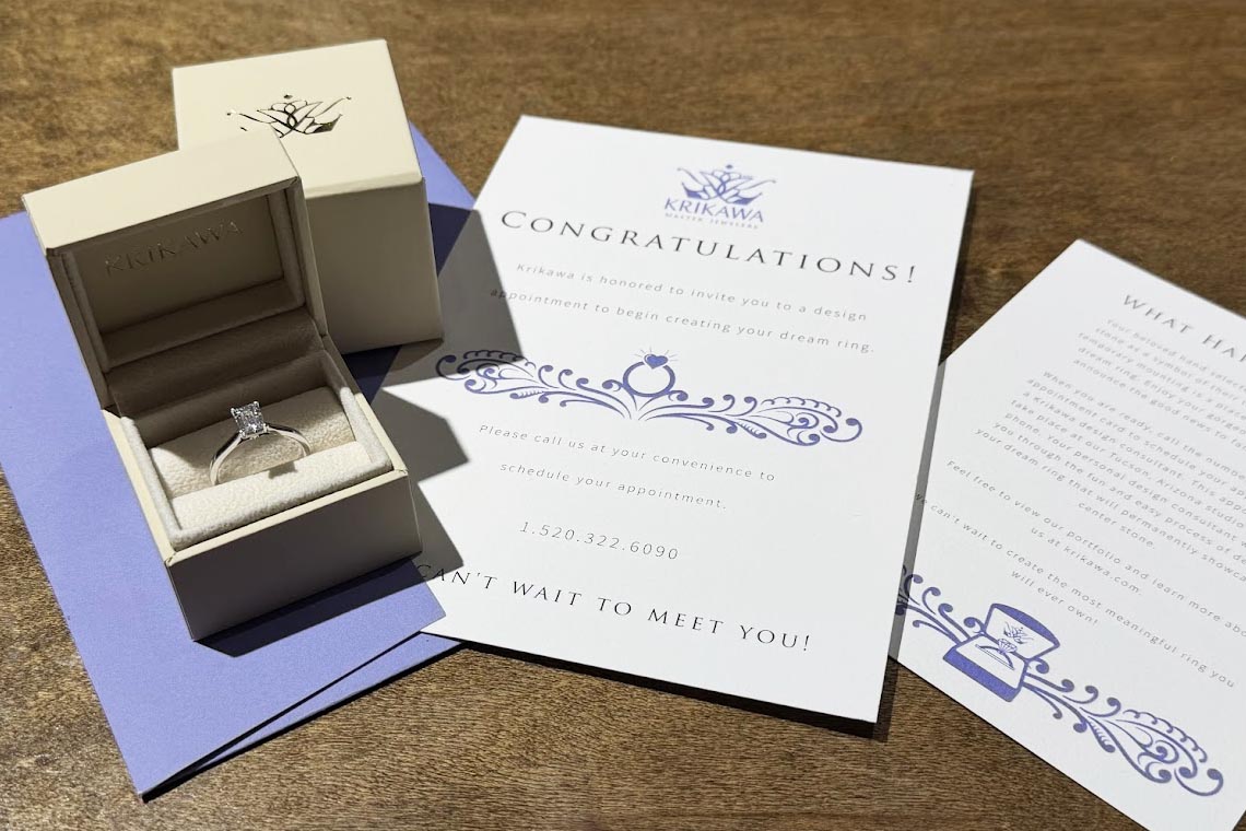 proposal engagement ring for christmas