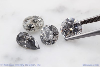 salt and pepper diamond