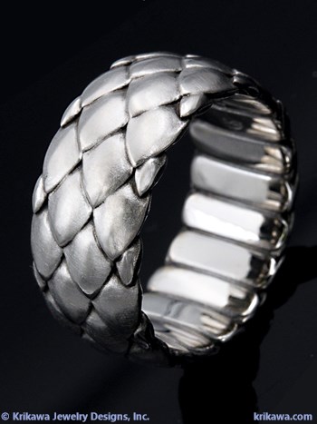 scales wedding band