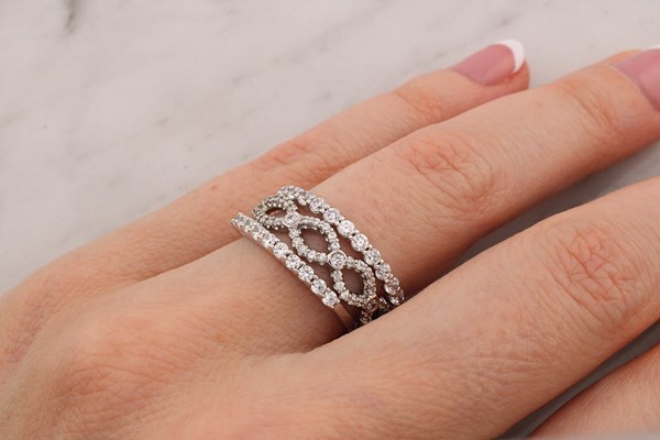 diamond stacking rings