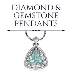 Diamond and Gemstone Pendants