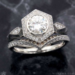 Vintage Art Deco Bridal set