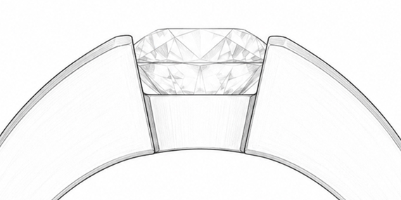 Flush  Stone Setting