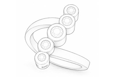 Modern Ring Sketch