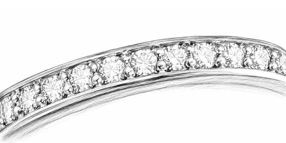 Pave Stone Setting