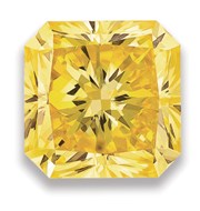 radiant cut yellow diamond