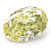 Fancy Yellow Oval Diamond