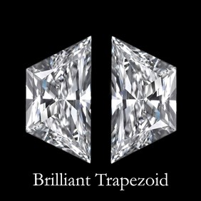 Trapezoid Matched Diamond Pair