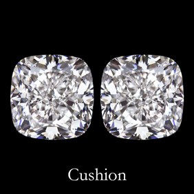 Cushion Matched Diamond Pair
