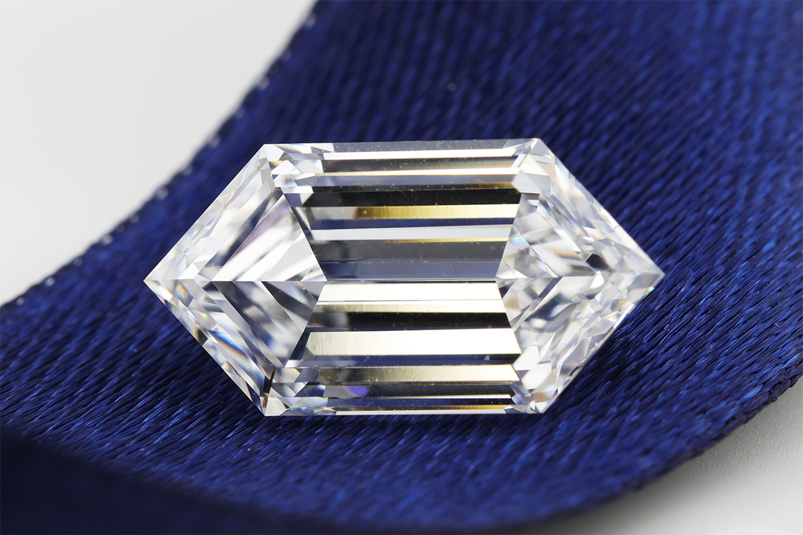 Lab-grown dutch marquise diamond