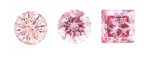 Lab Created Pink Diamonds