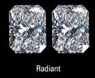 radiant cut diamond