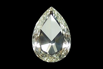 pear shaped rose cut diamond