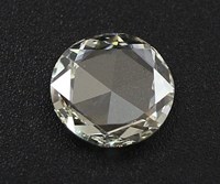 round rose cut diamond